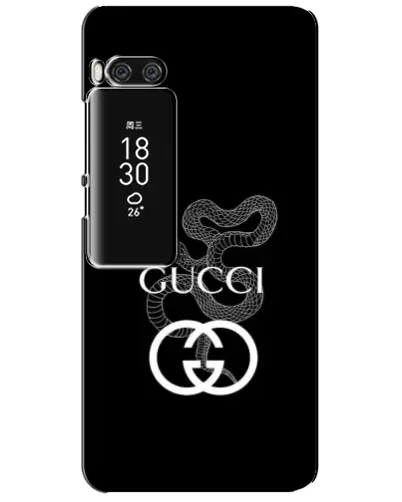 Чехол для Meizu Pro 7 Plus с картинкой «Gucci — серебряная змея» Чехол для Meizu Pro 7 Plus с картинкой «Gucci — серебряная змея»