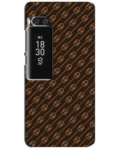 Чехол для Meizu Pro 7 Plus с картинкой «Gucci — золотые диагонали» Чехол для Meizu Pro 7 Plus с картинкой «Gucci — золотые диагонали»