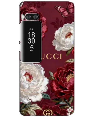 Чехол для Meizu Pro 7 Plus с картинкой «Gucci — бордовые розы» Чехол для Meizu Pro 7 Plus с картинкой «Gucci — бордовые розы»