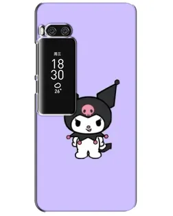 Чехол для Meizu Pro 7 Plus с картинкой «Kuromi — нежный фиолетовый»