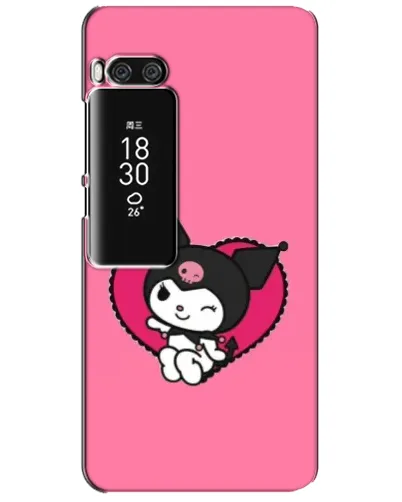 Чехол для Meizu Pro 7 Plus с картинкой «Kuromi — любовь в сердце» Чехол для Meizu Pro 7 Plus с картинкой «Kuromi — любовь в сердце»