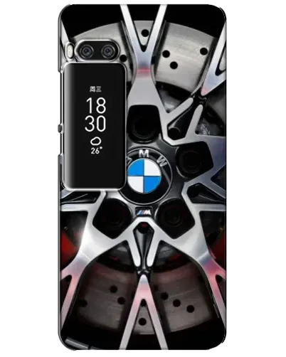Чехол для Meizu Pro 7 Plus с картинкой «BMW — деталь диска» Чехол для Meizu Pro 7 Plus с картинкой «BMW — деталь диска»