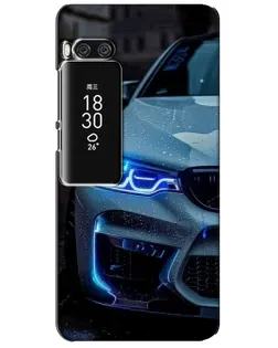 Чохол для Meizu Pro 7 Plus з картинкою «Погляд BMW з синіми фарами» Чохол для Meizu Pro 7 Plus з картинкою «Погляд BMW з синіми фарами»