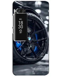 Чехол для Meizu Pro 7 Plus с картинкой «Колесо BMW вблизи» Чехол для Meizu Pro 7 Plus с картинкой «Колесо BMW вблизи»
