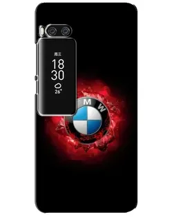 Чехол для Meizu Pro 7 Plus с картинкой «Логотип BMW — вспышка» Чехол для Meizu Pro 7 Plus с картинкой «Логотип BMW — вспышка»