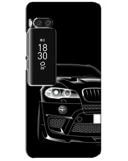 Чехол для Meizu Pro 7 Plus с картинкой «Темный силуэт BMW» Чехол для Meizu Pro 7 Plus с картинкой «Темный силуэт BMW»