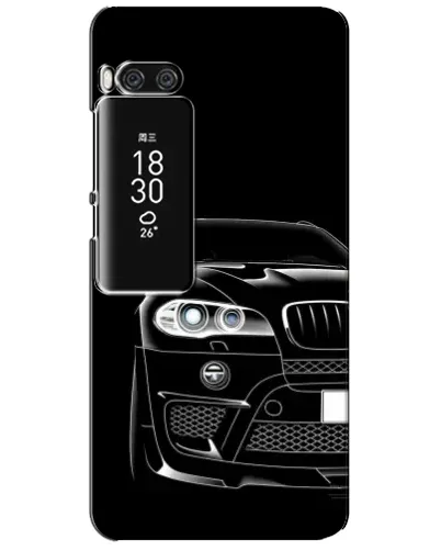 Чехол для Meizu Pro 7 Plus с картинкой «Темный силуэт BMW» Чехол для Meizu Pro 7 Plus с картинкой «Темный силуэт BMW»