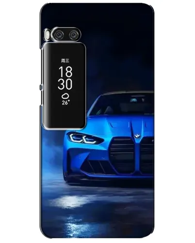 Чехол для Meizu Pro 7 Plus с картинкой «Голубая BMW M4» Чехол для Meizu Pro 7 Plus с картинкой «Голубая BMW M4»