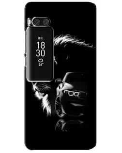 Чехол для Meizu Pro 7 Plus с картинкой «BMW и лев» Чехол для Meizu Pro 7 Plus с картинкой «BMW и лев»