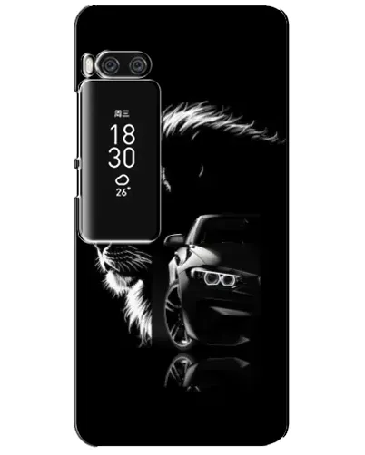 Чехол для Meizu Pro 7 Plus с картинкой «BMW и лев» Чехол для Meizu Pro 7 Plus с картинкой «BMW и лев»