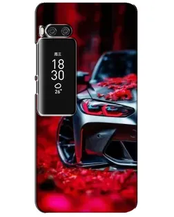 Чехол для Meizu Pro 7 Plus с картинкой «Спортивная BMW и цветы» Чехол для Meizu Pro 7 Plus с картинкой «Спортивная BMW и цветы»