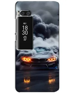 Чехол для Meizu Pro 7 Plus с картинкой «BMW в дыму» Чехол для Meizu Pro 7 Plus с картинкой «BMW в дыму»