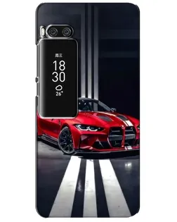 Чехол для Meizu Pro 7 Plus с картинкой «Красная BMW на дороге» Чехол для Meizu Pro 7 Plus с картинкой «Красная BMW на дороге»