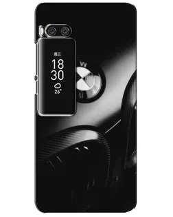 Чехол для Meizu Pro 7 Plus с картинкой «Эмблема BMW — макро» Чехол для Meizu Pro 7 Plus с картинкой «Эмблема BMW — макро»