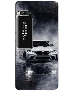 Чехол для Meizu Pro 7 Plus с картинкой «BMW сквозь туман» Чехол для Meizu Pro 7 Plus с картинкой «BMW сквозь туман»