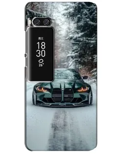 Чехол для Meizu Pro 7 Plus с картинкой «BMW в зимнем лесу» Чехол для Meizu Pro 7 Plus с картинкой «BMW в зимнем лесу»