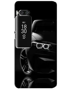 Чехол для Meizu Pro 7 Plus с картинкой «Черная BMW — профиль» Чехол для Meizu Pro 7 Plus с картинкой «Черная BMW — профиль»