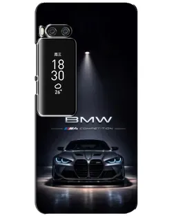 Чехол для Meizu Pro 7 Plus с картинкой «BMW сквозь ночной город» Чехол для Meizu Pro 7 Plus с картинкой «BMW сквозь ночной город»
