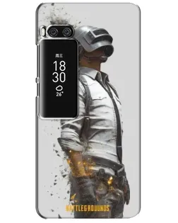 Чохол для Meizu Pro 7 Plus з картинкою «PUBG — боєць у пилу» Чохол для Meizu Pro 7 Plus з картинкою «PUBG — боєць у пилу»