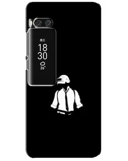 Чохол для Meizu Pro 7 Plus з картинкою «PUBG — білий шолом» Чохол для Meizu Pro 7 Plus з картинкою «PUBG — білий шолом»