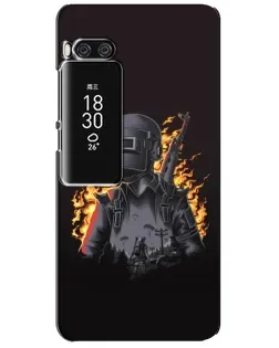 Чохол для Meizu Pro 7 Plus з картинкою «PUBG — вогняний силует» Чохол для Meizu Pro 7 Plus з картинкою «PUBG — вогняний силует»