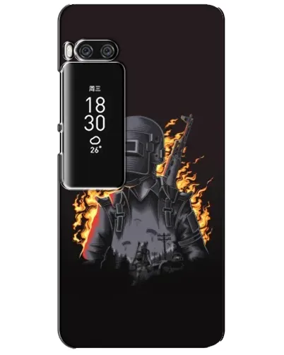 Чехол для Meizu Pro 7 Plus с картинкой «PUBG — огненный силуэт» Чехол для Meizu Pro 7 Plus с картинкой «PUBG — огненный силуэт»