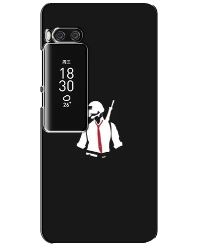 Чехол для Meizu Pro 7 Plus с картинкой «PUBG — силуэт воина» Чехол для Meizu Pro 7 Plus с картинкой «PUBG — силуэт воина»