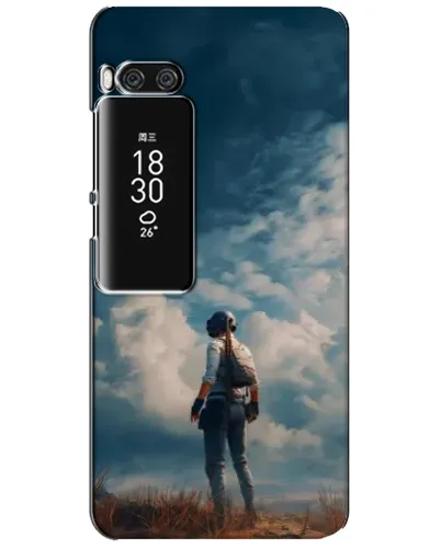 Чехол для Meizu Pro 7 Plus с картинкой «Герой PUBG на скале» Чехол для Meizu Pro 7 Plus с картинкой «Герой PUBG на скале»