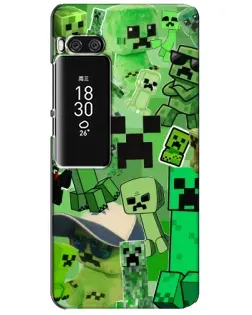 Чохол для Meizu Pro 7 Plus з картинкою «Кріпери Minecraft» Чохол для Meizu Pro 7 Plus з картинкою «Кріпери Minecraft»