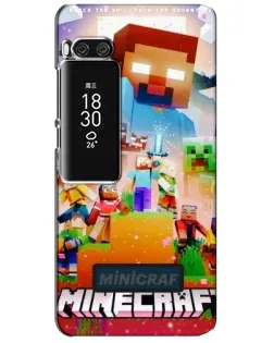 Чохол для Meizu Pro 7 Plus з картинкою «Minecraft герої гри» Чохол для Meizu Pro 7 Plus з картинкою «Minecraft герої гри»