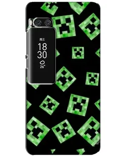Чохол для Meizu Pro 7 Plus з картинкою «Паттерн з кріперами» Чохол для Meizu Pro 7 Plus з картинкою «Паттерн з кріперами»