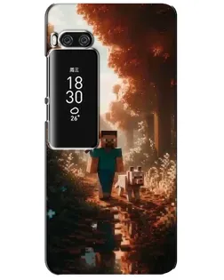 Чохол для Meizu Pro 7 Plus з картинкою «Стів у лісі» Чохол для Meizu Pro 7 Plus з картинкою «Стів у лісі»
