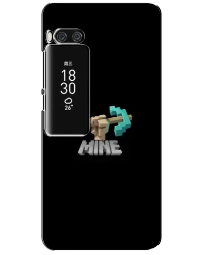 Чехол для Meizu Pro 7 Plus с картинкой «Алмазная кирка»