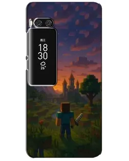 Чохол для Meizu Pro 7 Plus з картинкою «Стів біля вежі» Чохол для Meizu Pro 7 Plus з картинкою «Стів біля вежі»
