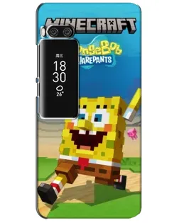 Чохол для Meizu Pro 7 Plus з картинкою «Губка Боб Minecraft» Чохол для Meizu Pro 7 Plus з картинкою «Губка Боб Minecraft»