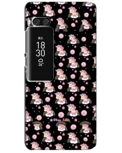 Чехол для Meizu Pro 7 Plus с картинкой «Magic Unicorn паттерн»