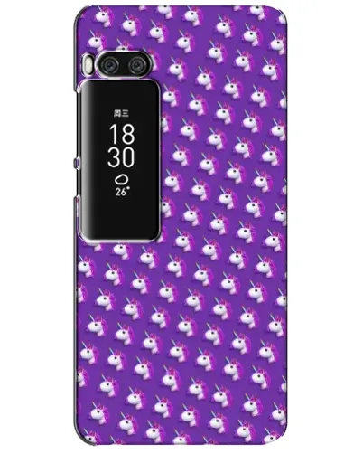 Чехол для Meizu Pro 7 Plus с картинкой «Единороги на фиолетовом» Чехол для Meizu Pro 7 Plus с картинкой «Единороги на фиолетовом»