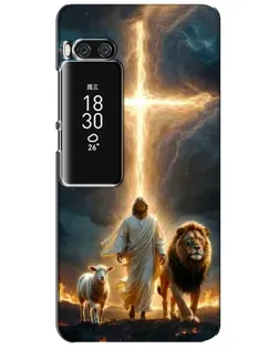 Чохол для Meizu Pro 7 Plus з картинкою «Лев Юди та Світло»