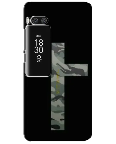 Чехол для Meizu Pro 7 Plus с картинкой «Милитари Крест»