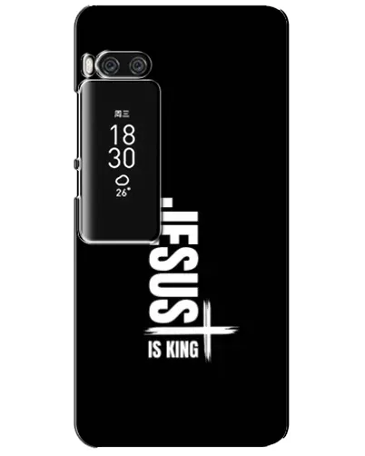 Чехол для Meizu Pro 7 Plus с картинкой «Вертикаль веры Jesus»