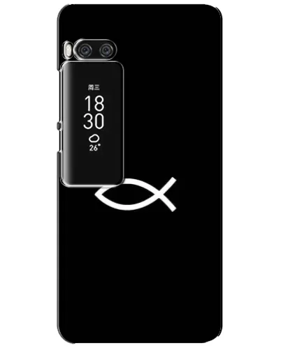 Чехол для Meizu Pro 7 Plus с картинкой «Символ рыбы Jesus» Чехол для Meizu Pro 7 Plus с картинкой «Символ рыбы Jesus»