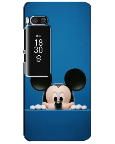 Чехол для Meizu Pro 7 Plus с картинкой «Микки выглядывает» Чехол для Meizu Pro 7 Plus с картинкой «Микки выглядывает»