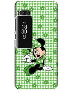 Чехол для Meizu Pro 7 Plus с картинкой «Mickey в клетку»