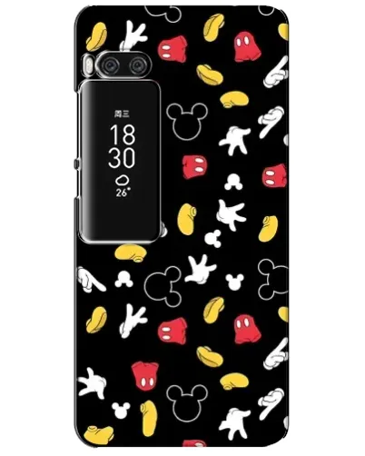 Чехол для Meizu Pro 7 Plus с картинкой «Графический принт лапок» Чехол для Meizu Pro 7 Plus с картинкой «Графический принт лапок»