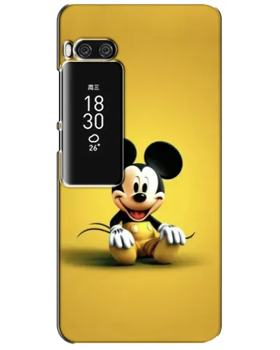 Чехол для Meizu Pro 7 Plus с картинкой «Микки на желтом» Чехол для Meizu Pro 7 Plus с картинкой «Микки на желтом»