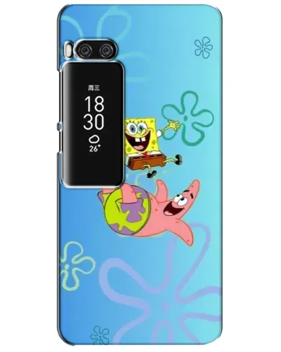 Чехол для Meizu Pro 7 Plus с картинкой «Спанч Боб и Патрик» Чехол для Meizu Pro 7 Plus с картинкой «Спанч Боб и Патрик»