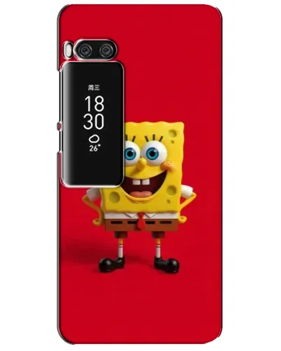 Чехол для Meizu Pro 7 Plus с картинкой «Спанч Боб на красном» Чехол для Meizu Pro 7 Plus с картинкой «Спанч Боб на красном»
