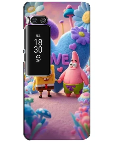 Чехол для Meizu Pro 7 Plus с картинкой «Губка Боб Патрик» Чехол для Meizu Pro 7 Plus с картинкой «Губка Боб Патрик»