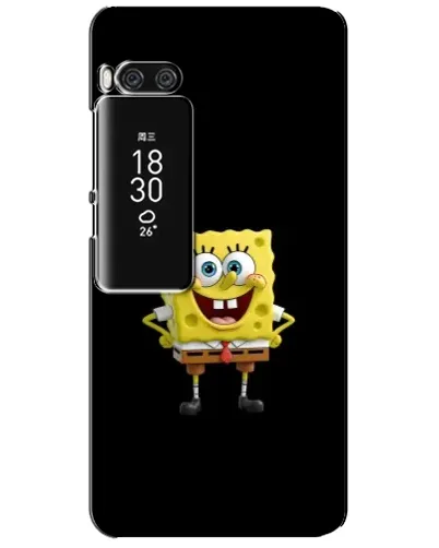 Чехол для Meizu Pro 7 Plus с картинкой «Классический Губка Боб» Чехол для Meizu Pro 7 Plus с картинкой «Классический Губка Боб»