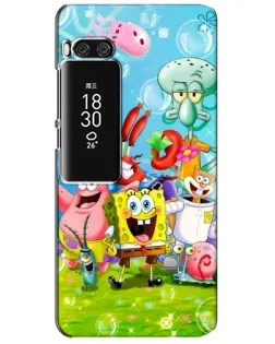 Чехол для Meizu Pro 7 Plus с картинкой «Губка Боб и друзья» Чехол для Meizu Pro 7 Plus с картинкой «Губка Боб и друзья»